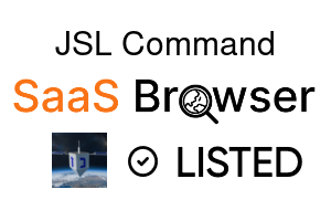 JSL Command - SaaS Browser Verified Badge
