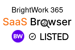 BrightWork 365 - SaaS Browser Verified Badge