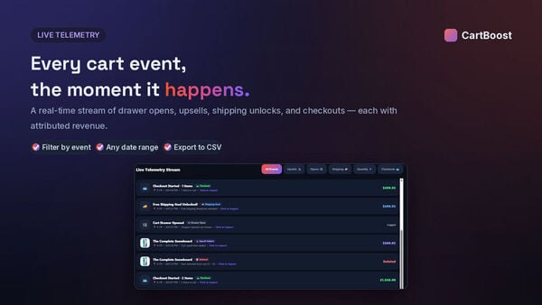 CartBoost Screenshot 9