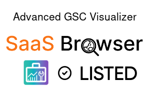 Advanced GSC Visualizer - SaaS Browser Verified Badge