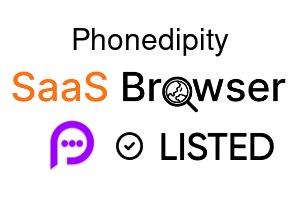 Phonedipity - SaaS Browser Verified Badge