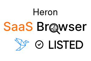 Heron - SaaS Browser Verified Badge