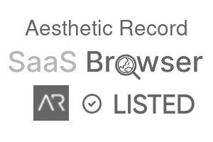 Aesthetic Record - SaaS Browser Verified Badge