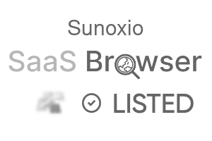 Sunoxio - SaaS Browser Verified Badge