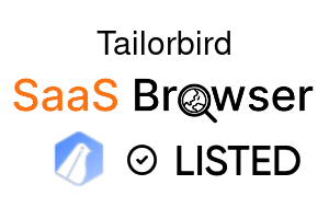 Tailorbird - SaaS Browser Verified Badge