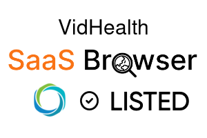 VidHealth - SaaS Browser Verified Badge