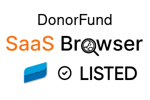 DonorFund - SaaS Browser Verified Badge