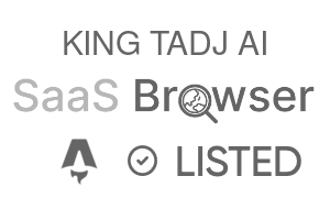 KING TADJ AI - SaaS Browser Verified Badge