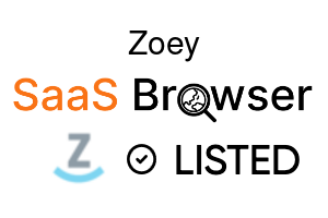 Zoey - SaaS Browser Verified Badge