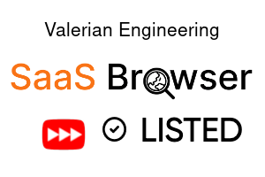 Valerian Engineering - SaaS Browser Verified Badge