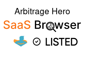 Arbitrage Hero - SaaS Browser Verified Badge