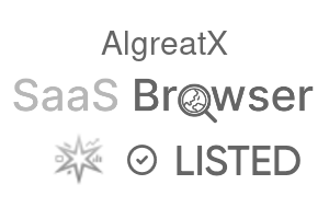 AlgreatX - SaaS Browser Verified Badge