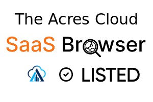 The Acres Cloud - SaaS Browser Verified Badge