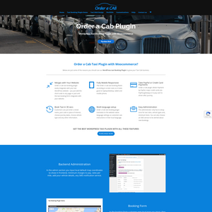 Order A Cab Plugin Screenshot