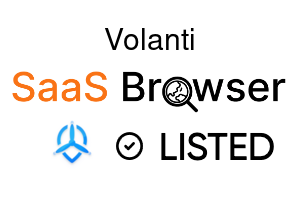 Volanti - SaaS Browser Verified Badge