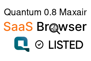 Quantum 0.8 Maxair - SaaS Browser Verified Badge