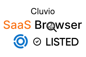 Cluvio - SaaS Browser Verified Badge
