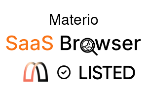 Materio - SaaS Browser Verified Badge