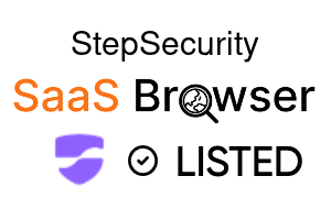 StepSecurity - SaaS Browser Verified Badge