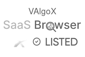 VAlgoX - SaaS Browser Verified Badge