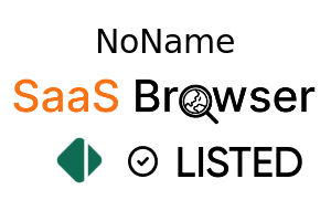 NoName - SaaS Browser Verified Badge