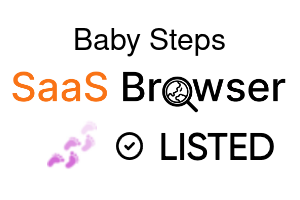 Baby Steps - SaaS Browser Verified Badge