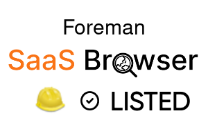 Foreman - SaaS Browser Verified Badge