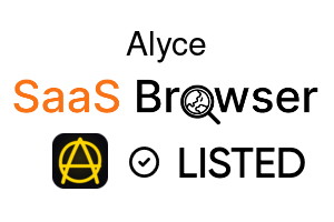 Alyce - SaaS Browser Verified Badge