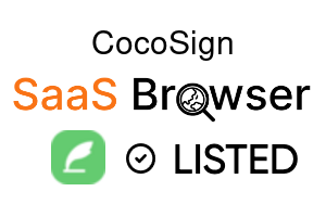 CocoSign - SaaS Browser Verified Badge