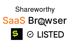 Shareworthy - SaaS Browser Verified Badge