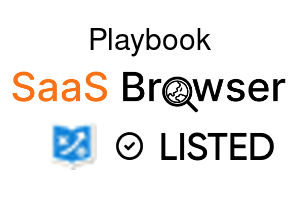 Playbook - SaaS Browser Verified Badge