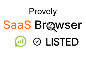 Provely - SaaS Browser Verified Badge