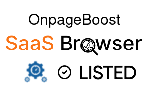 OnpageBoost - SaaS Browser Verified Badge