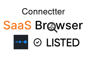 Connectter - SaaS Browser Verified Badge