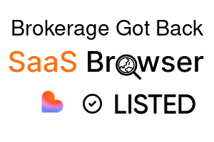 Brokerage Got Back - SaaS Browser Verified Badge