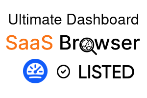 Ultimate Dashboard - SaaS Browser Verified Badge