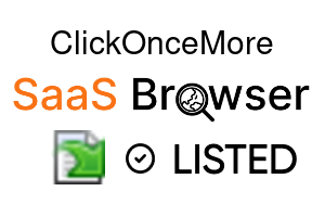 ClickOnceMore - SaaS Browser Verified Badge