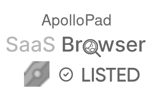 ApolloPad - SaaS Browser Verified Badge