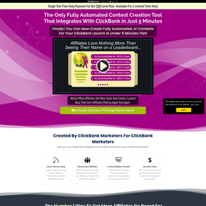 ClickBank Contest Hero Screenshot