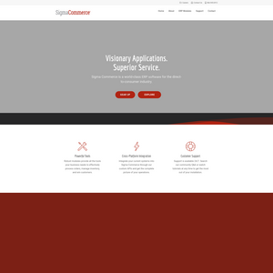 Sigma Commerce Screenshot