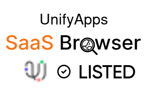 UnifyApps - SaaS Browser Verified Badge