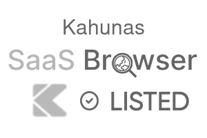 Kahunas - SaaS Browser Verified Badge