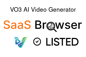 VO3 AI Video Generator - SaaS Browser Verified Badge