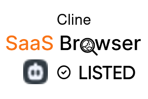 Cline - SaaS Browser Verified Badge