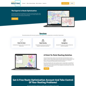 Univerus Routing Screenshot