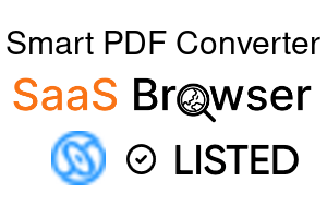 Smart PDF Converter - SaaS Browser Verified Badge