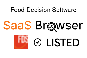 Food Decision Software - SaaS Browser Verified Badge