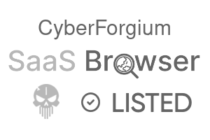 CyberForgium - SaaS Browser Verified Badge