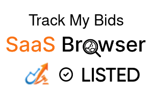 Track My Bids - SaaS Browser Verified Badge