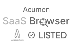 Acumen - SaaS Browser Verified Badge